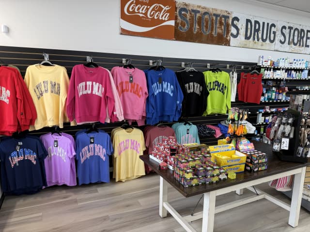 boutique display at Stotts Family Pharmacy